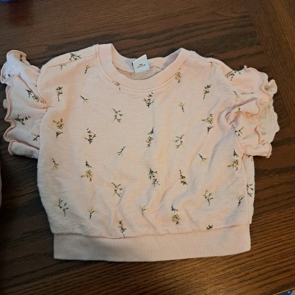 Toddler Girls Top Bundle Carters Cardigan Little Lass Floral Peplum 18M 24M 100